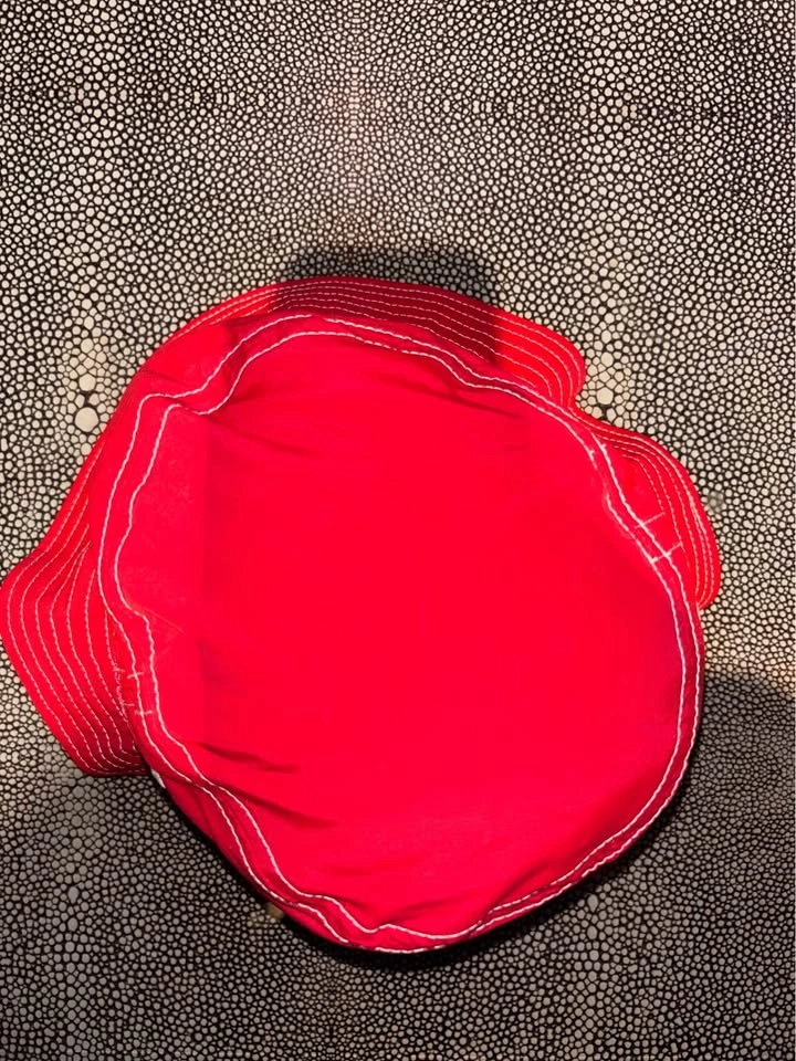 Supreme Red Bucket Hat (Medium) – Brand New - photo 3