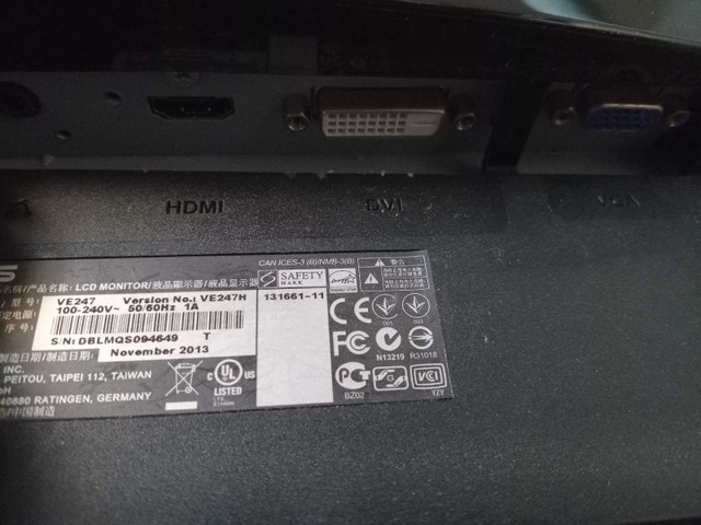 Asus Monitor VE247H 23.6" - photo 3