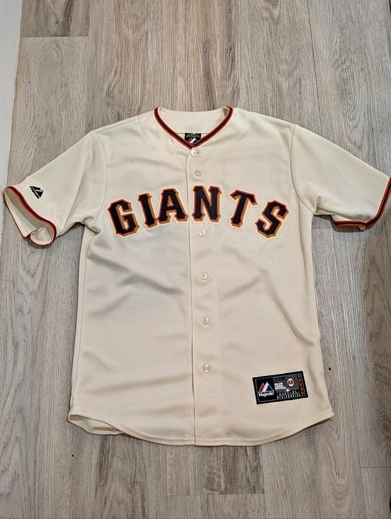 San Francisco Giants Buster Posey #28 Majestic Jersey - Size Sma