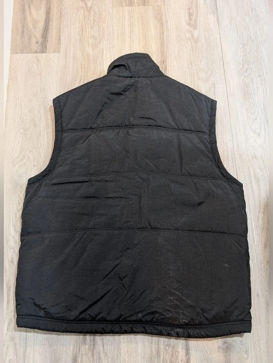 Vintage 90s Nike Black Sleeveless Puffer Vest - Size M - photo 2
