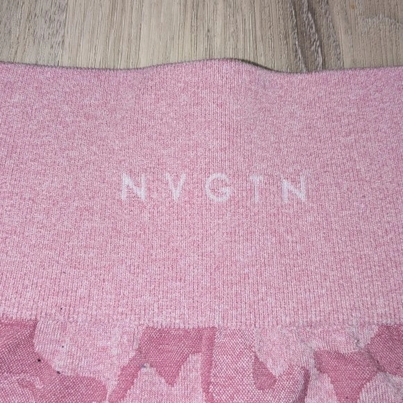 NVGTN Pink Camo Seamless Leggings - Size Small - photo 2