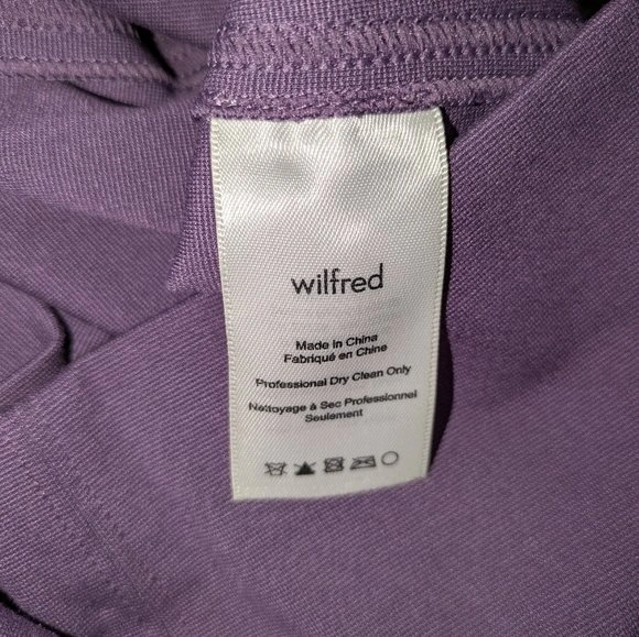 Wilfred NWT LIS Knit Pencil Skirt - Mauvish Purple - Size XXS - photo 5