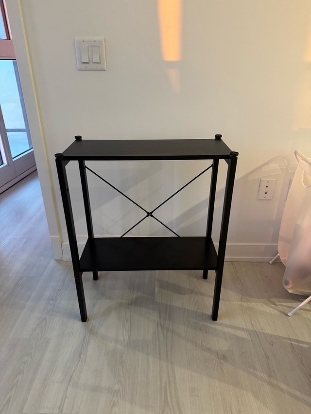 Black Metal Shelf
