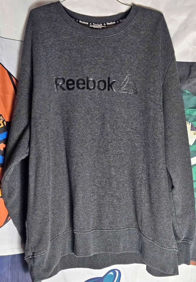 Reebok Crewneck Sweatshirt 3XL Charcoal Grey