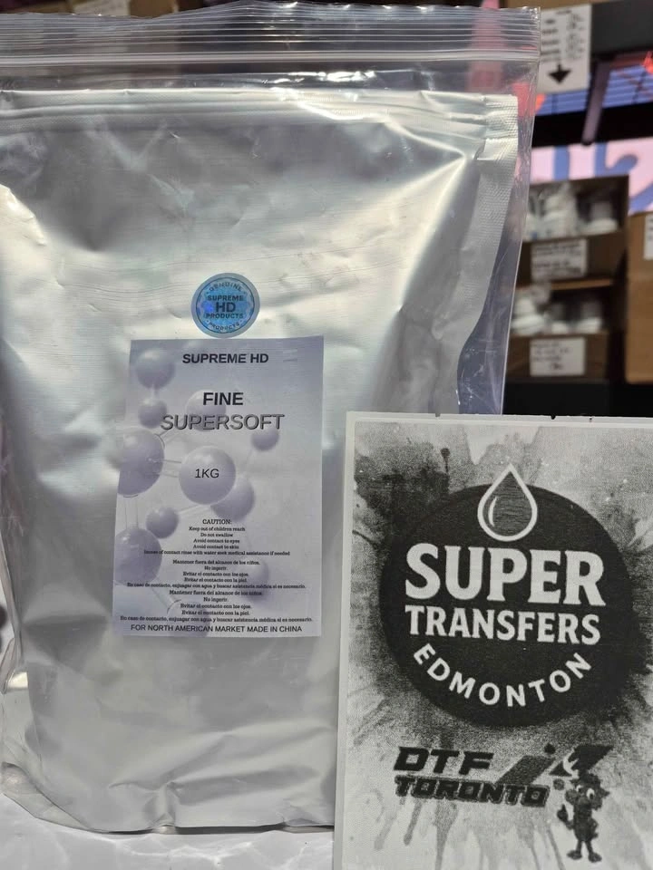 DTF Adhesive Super Soft Powder - Fine, Medium & Poly Anti-Static - photo 2