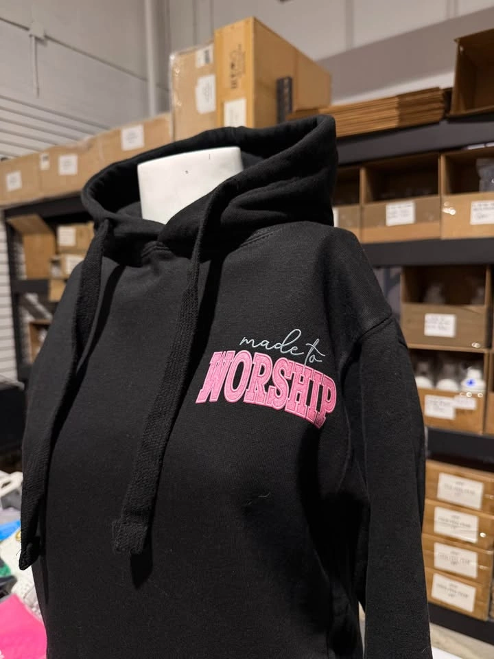 Prima Black "Made to Worship" Hoodie - XS/S - photo 2