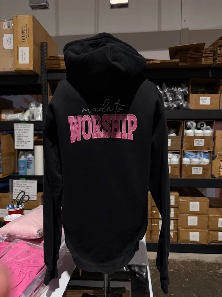 Prima Black "Made to Worship" Hoodie - XS/S - photo 3