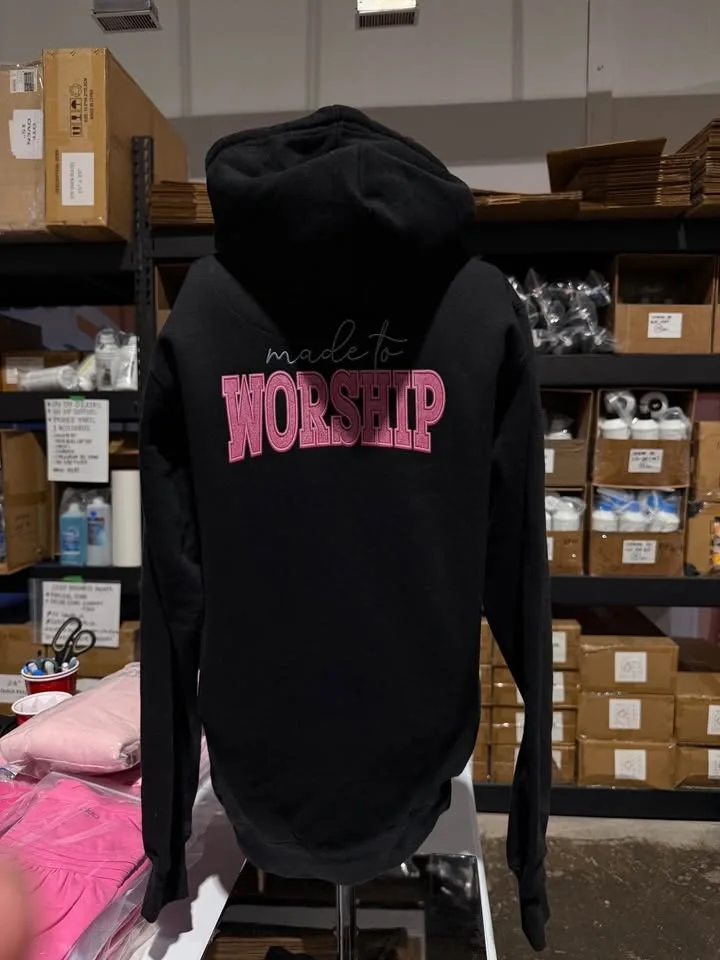 Prima Black "Made to Worship" Hoodie - XS/S - photo 3