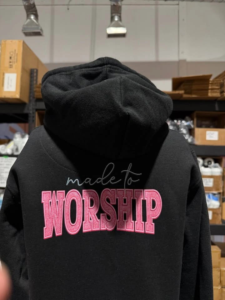 Prima Black "Made to Worship" Hoodie - XS/S - photo 4
