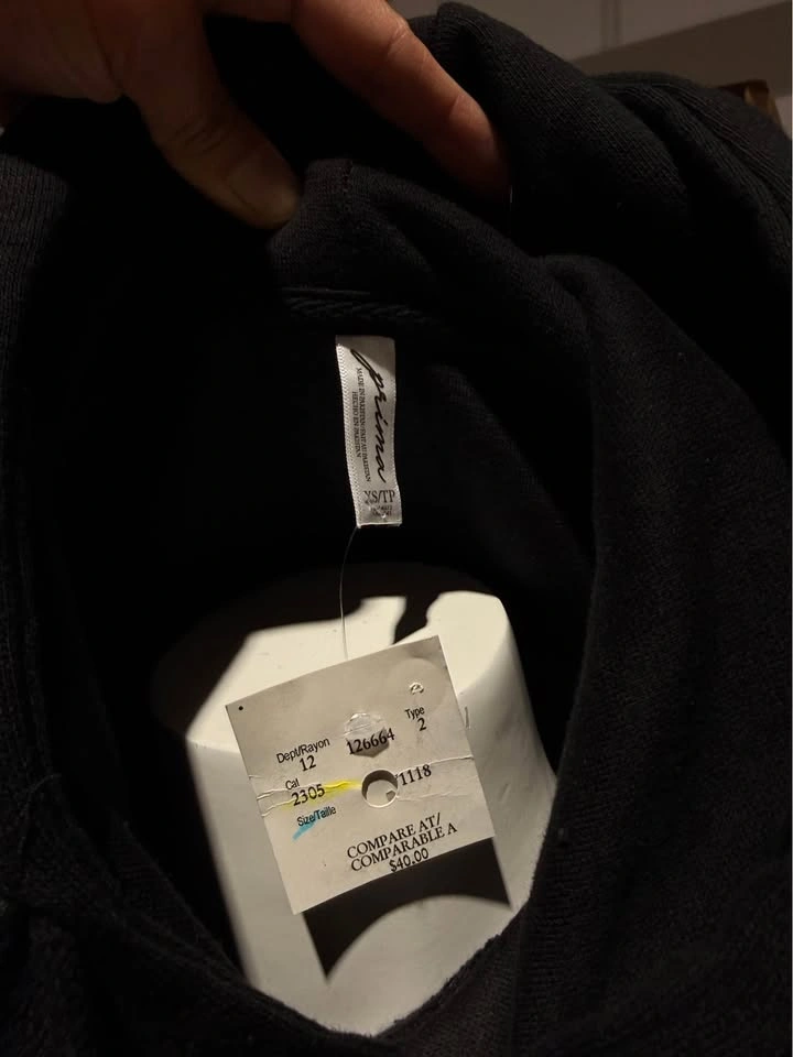 Prima Black "Made to Worship" Hoodie - XS/S - photo 5