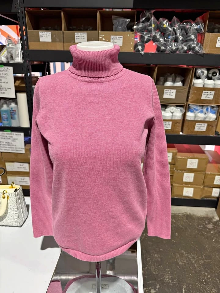 PINK TURTLE NECK(XS-S)