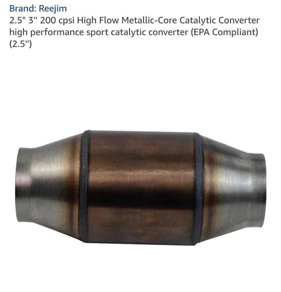 Catalytic Converter 2.5"