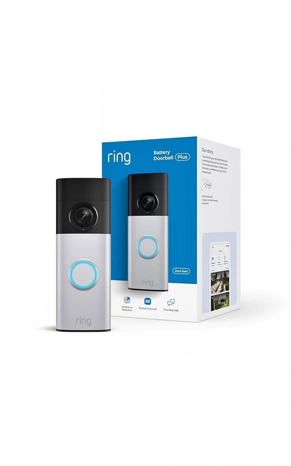 Ring Battery Doorbell Plus - Newest Model
