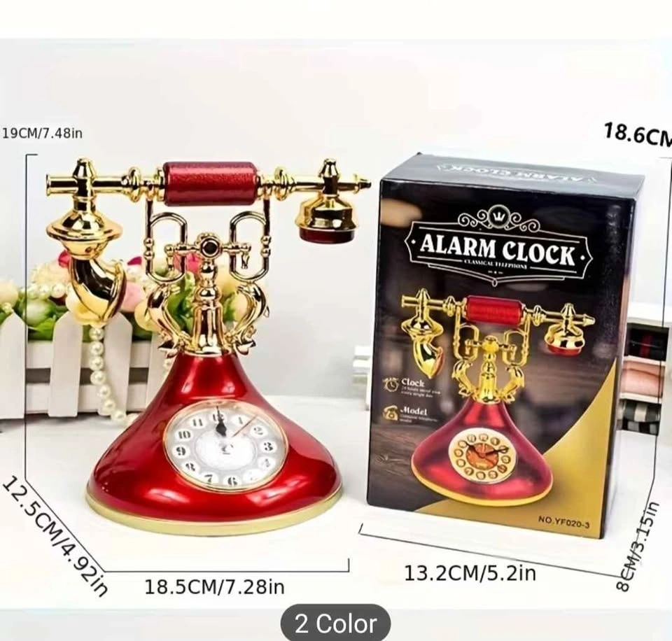 Vintage Telephone Alarm Clock - photo 2