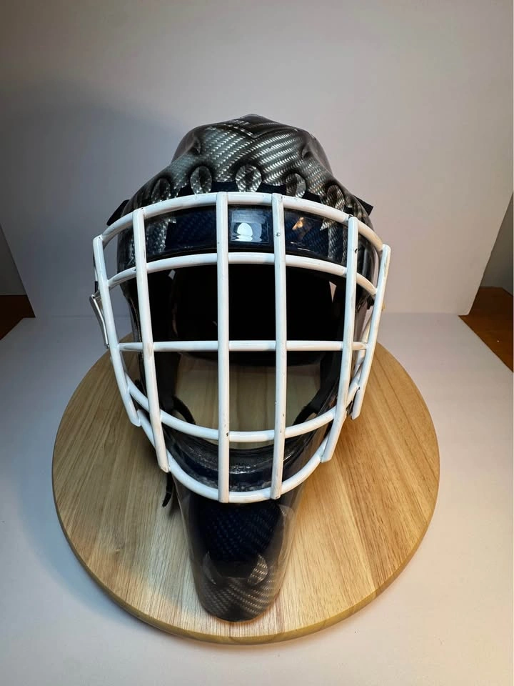 HACKVA hockey goalie mask custom paint Adult M/L - photo 3