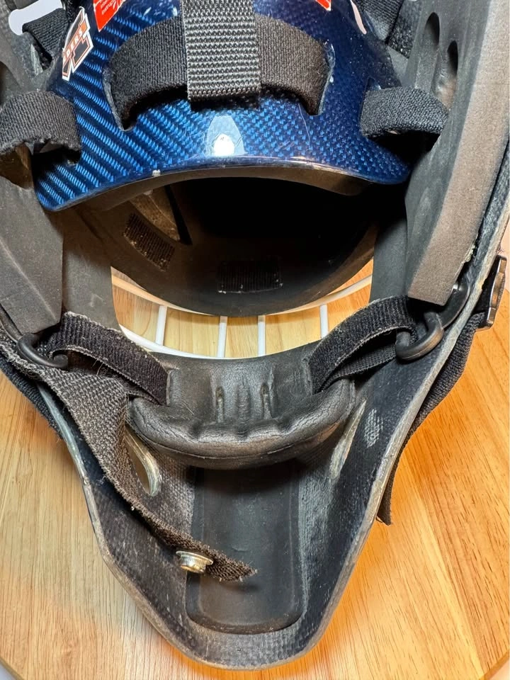HACKVA hockey goalie mask custom paint Adult M/L - photo 5