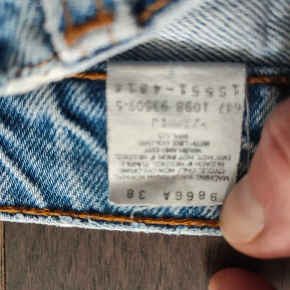 Vintage 1998 Levi’s 550 Relaxed Fit Tapered Jeans - Size 10 - photo 5