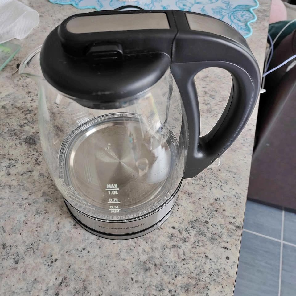 Hamilton Beach 1L Glass Electric Kettle