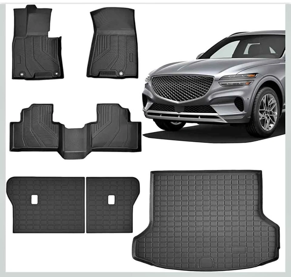 Genesis GV70 2022-2026 Floor Mats + Trunk Liner Set