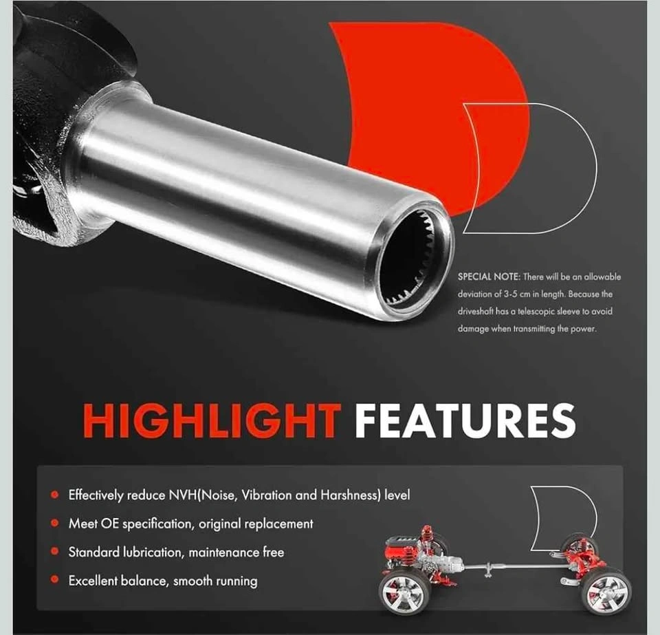 Rear Driveshaft Assembly for GMC Yukon XL / Chevy Suburban 2500 - photo 4