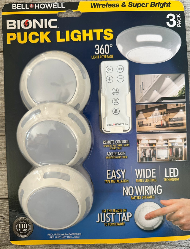 Bell+Howell Bionic Puck Lights - photo 3
