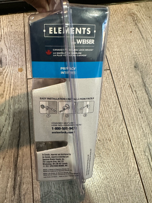 Weiser Elements Privacy Knob brand new - photo 4