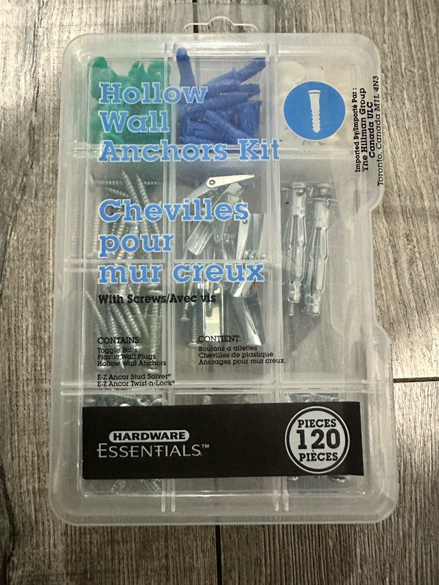 Hardware Essentials Hollow Wall Anchors Kit - photo 4