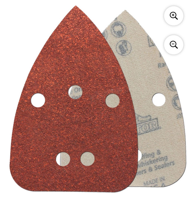 Gator Hook and Loop Detail Mouse Sanding Sheet, 5 P - photo 2