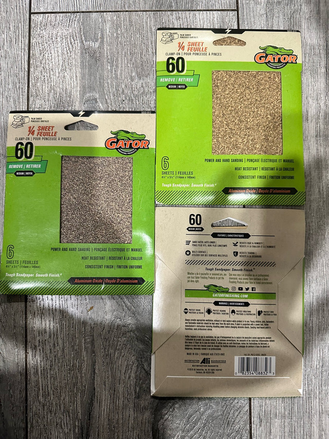 Gator Sandpaper 60 Grit - photo 4
