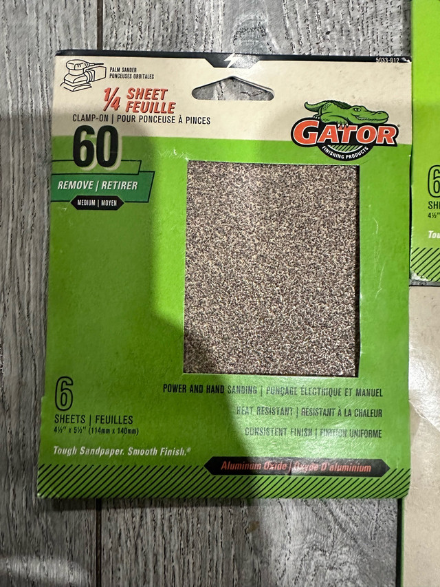 Gator Sandpaper 60 Grit - photo 5