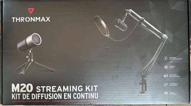 THRONMAX M20 Pro Audio Streaming Kit with RGB USB Mic thumbnail