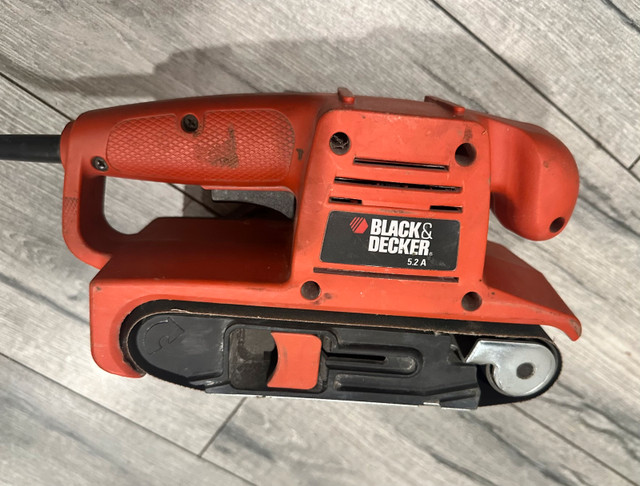 belt sander 18” black and decker used like new Ajax pickup only