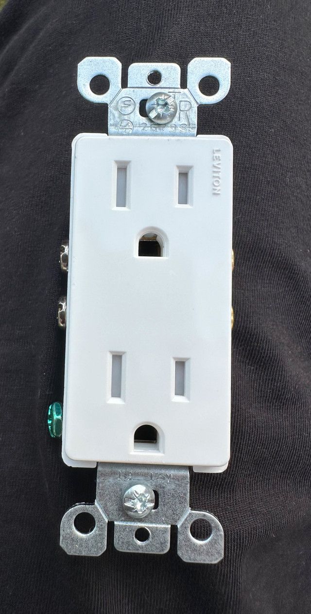 Leviton Electrical Outlet - photo 2