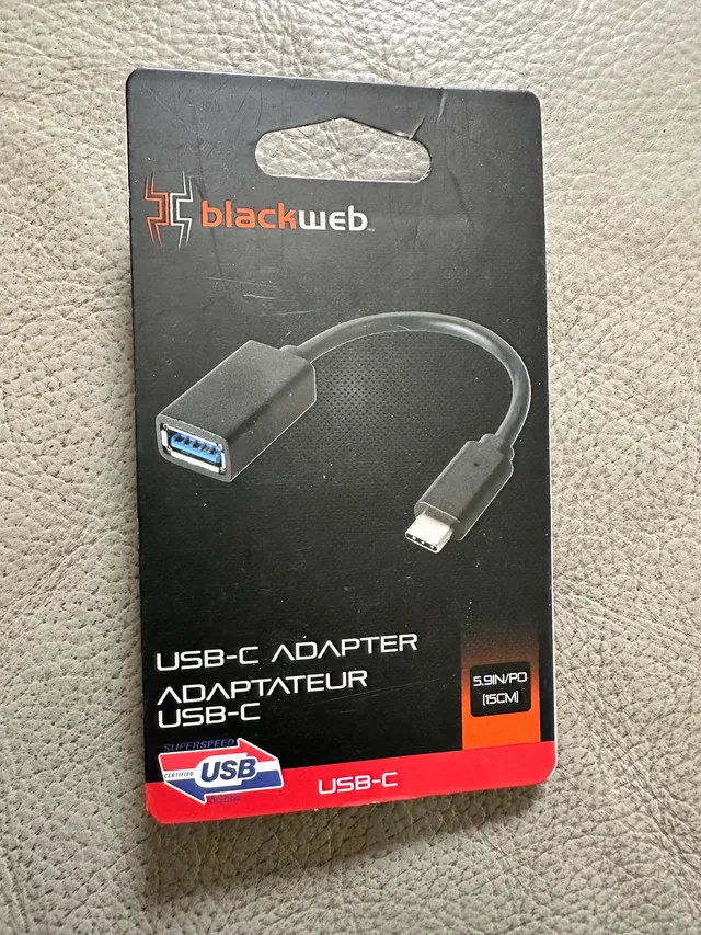 Blackweb USB-C Adapter USB-C 3.1 male to USB-A female thumbnail