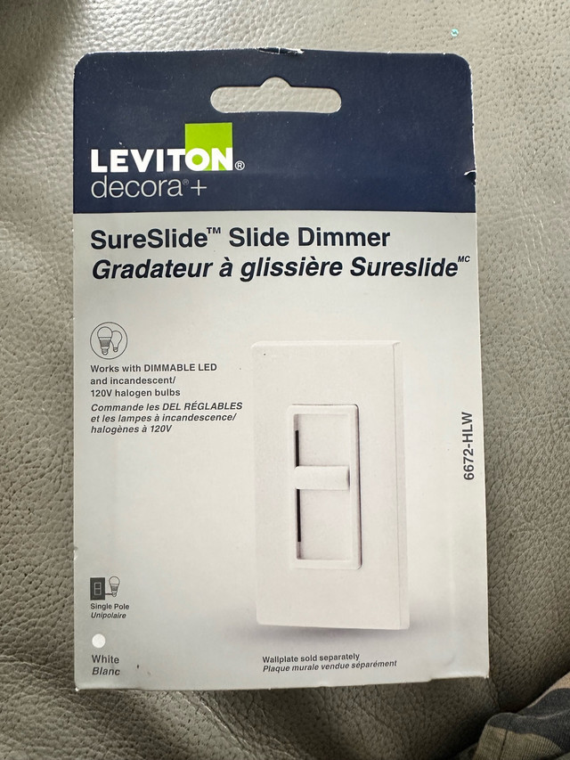 Leviton SureSlide Dimmer brand new Ajax pickup only
