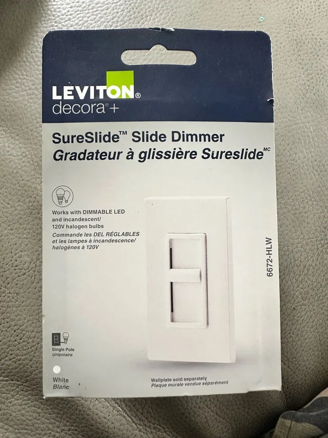 Leviton SureSlide Dimmer brand new Ajax pickup only thumbnail