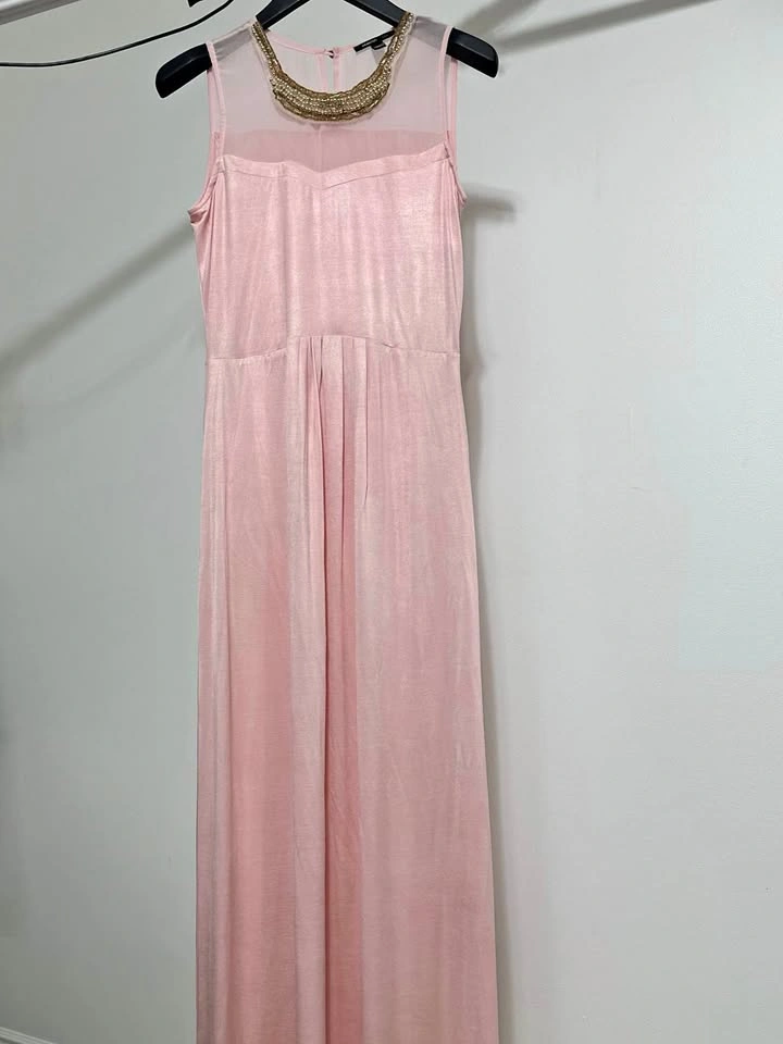 Mango Pink Maxi Dress size M-L - photo 3