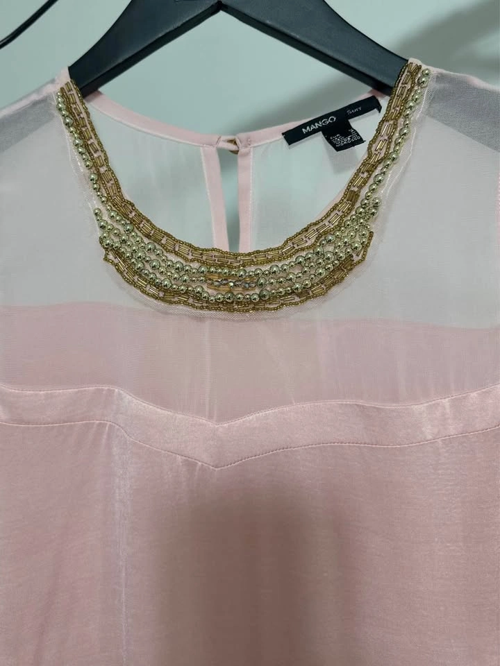 Mango Pink Maxi Dress size M-L - photo 2