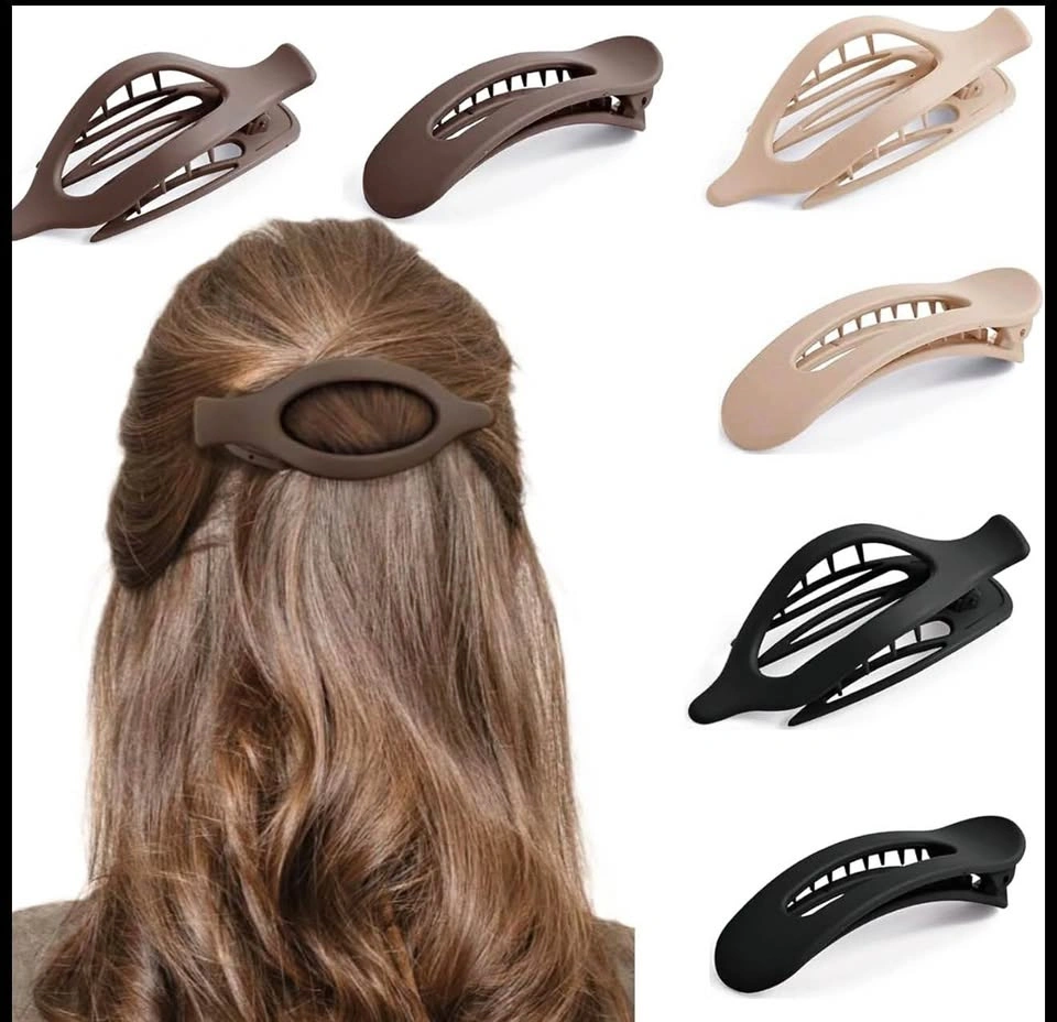 6 pcs Flat Hair Clip Set
