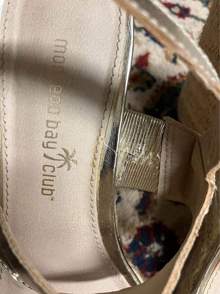 Golden sandal 7.5 - photo 2