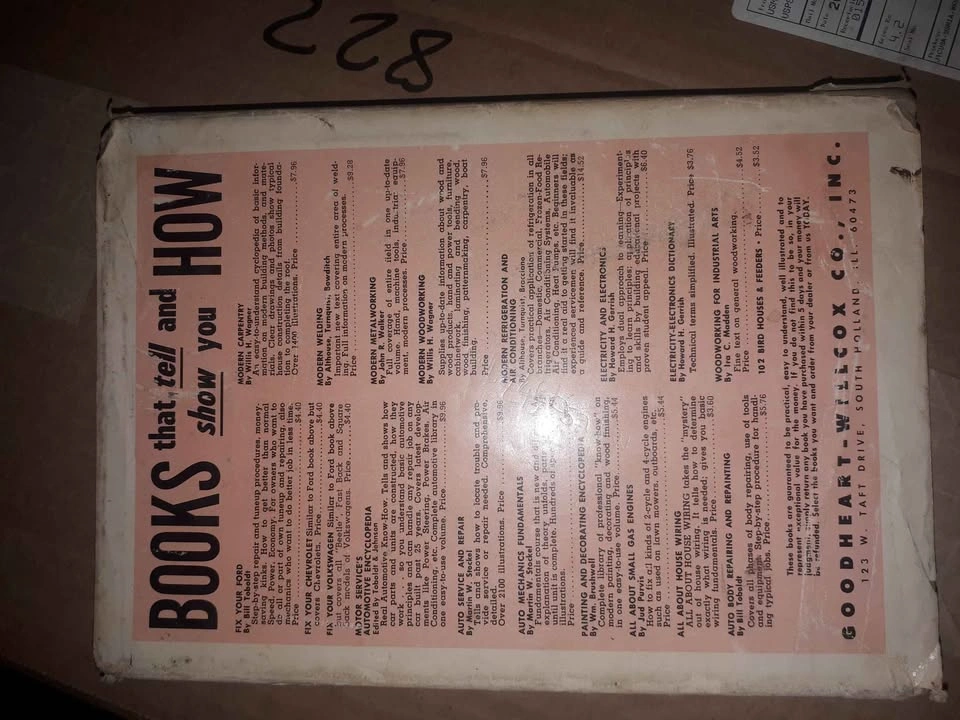 Fix your Ford Repair Book 1954-1970 - photo 2
