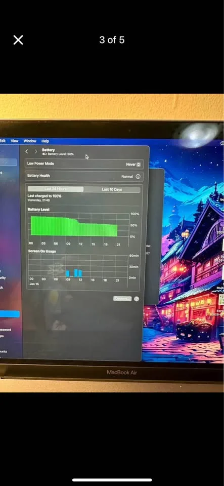 MacBook Air 2018 (13-inch, 250 GB) image indicator(3)