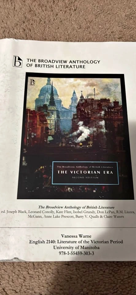 English 2140 Textbook – Victorian Literature (U of M)