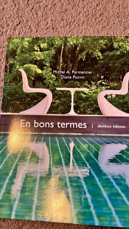 En bons termes- Uof M book