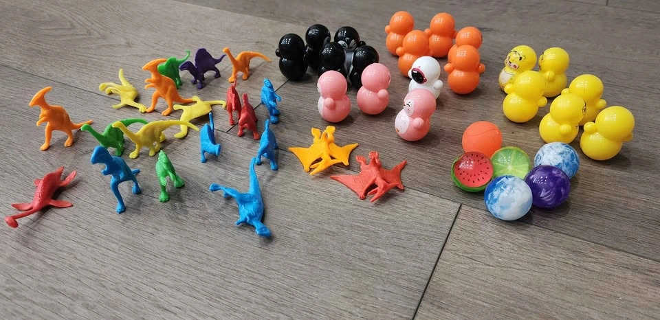 Cartoon Character Toys + Dinosaurs + Mini Balls Kids Bundle - photo 2