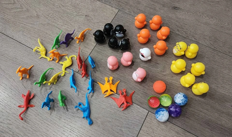 Cartoon Character Toys + Dinosaurs + Mini Balls Kids Bundle - photo 3