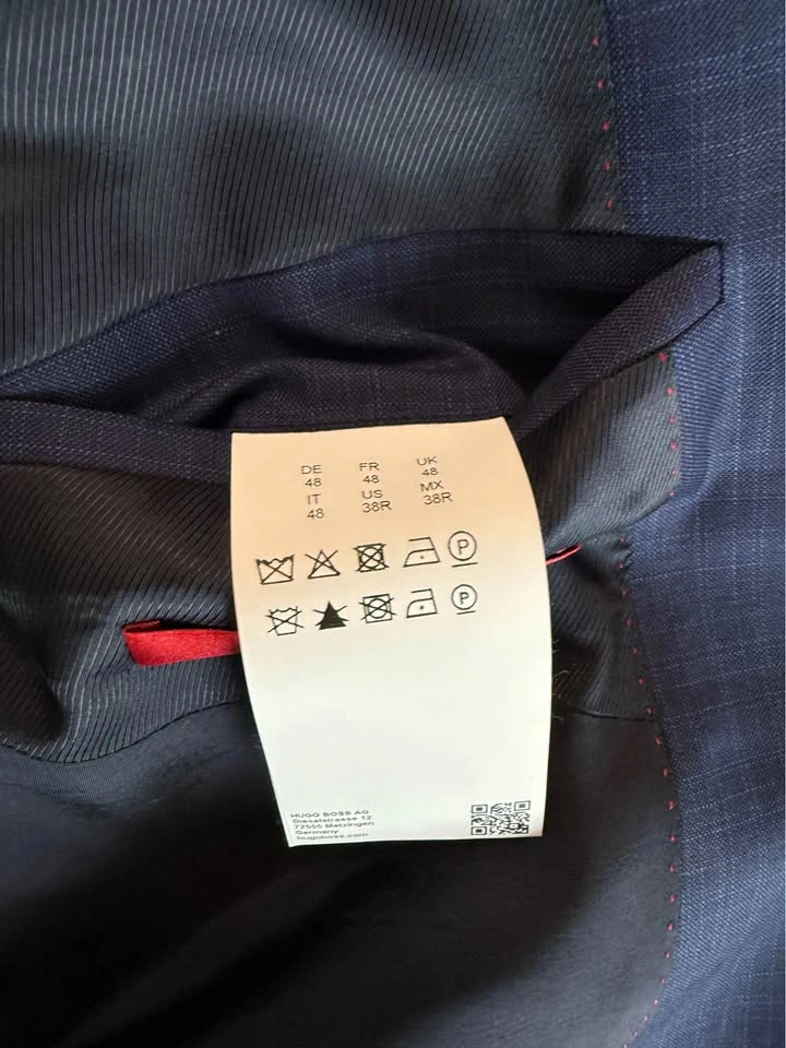 Hugo Boss Navy Men’s Suit – 38R (EU 48) - photo 3