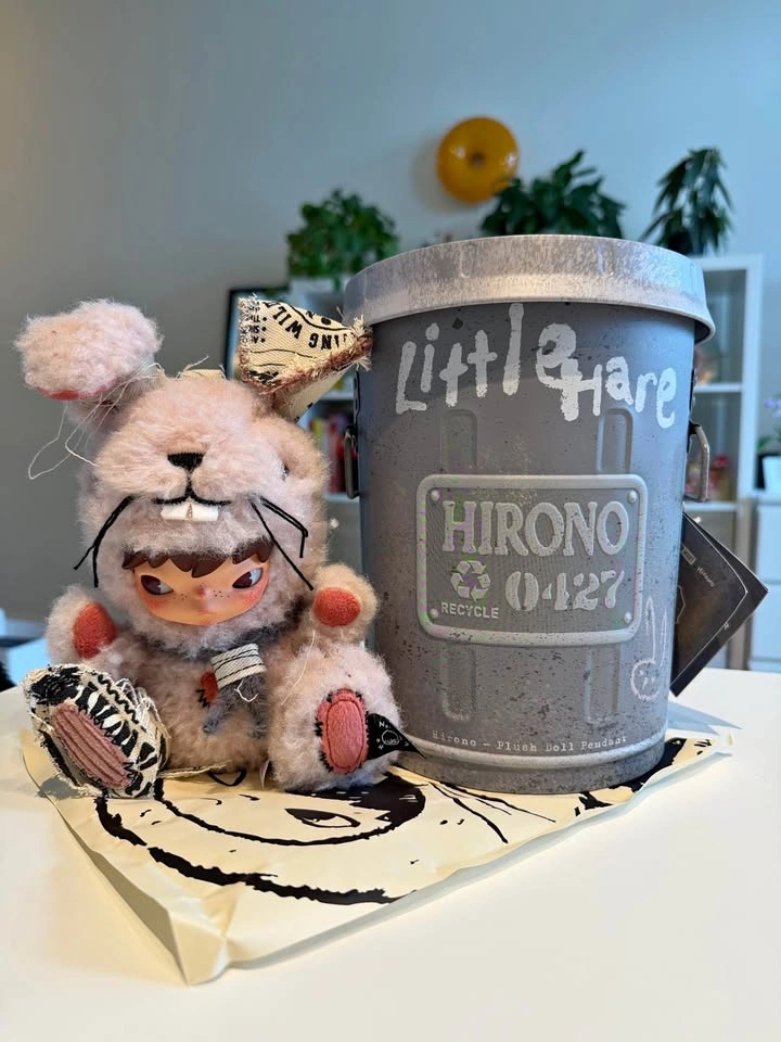 Hirono Little Hare Plush Pendant
