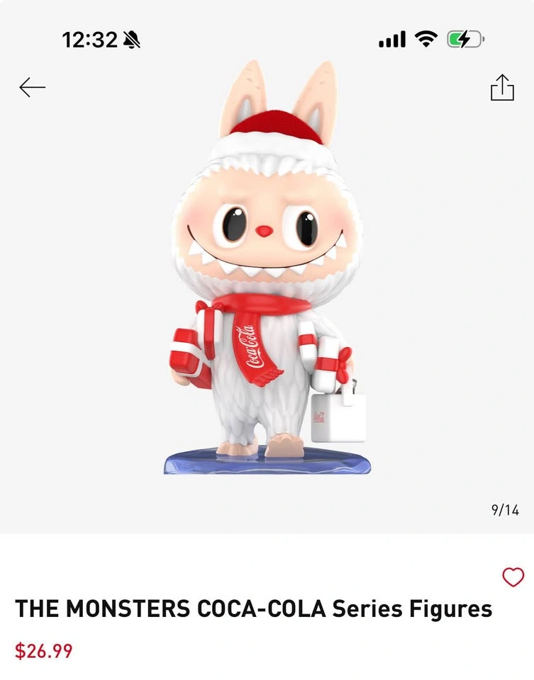 THE MONSTERS COCA-COLA Figure — POP MART - photo 3