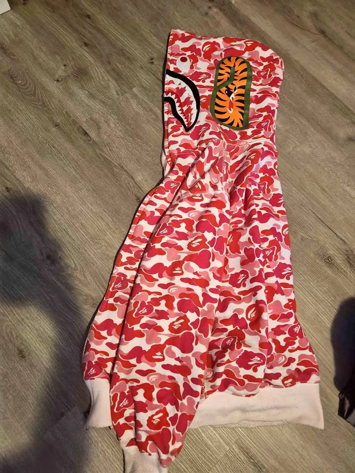 Pink Bape Hoodie